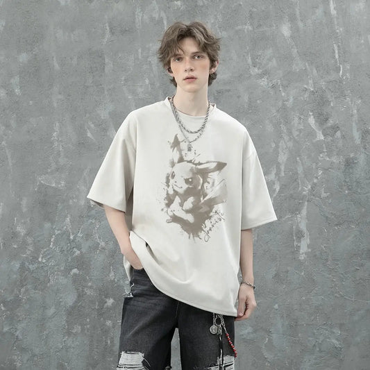 Loose-fit summer T-shirt Pikachu