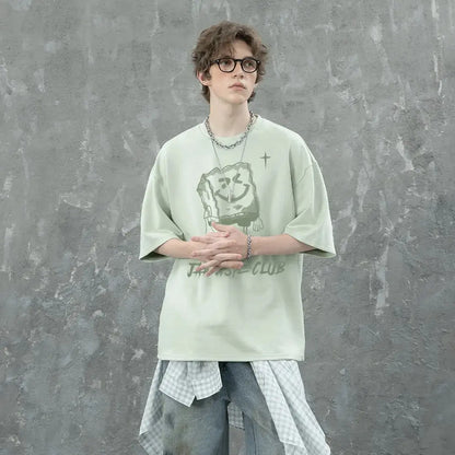 Loose-fit Summer T-shirt Spongebob