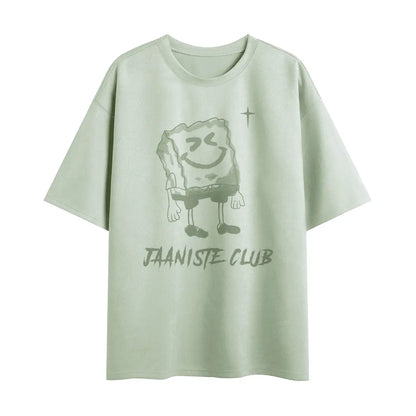 Loose-fit Summer T-shirt Spongebob